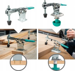 Wolfcraft Mobilny zacisk szybkomocujący 12