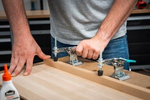 Wolfcraft Mobilny zacisk szybkomocujący 8