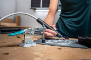 Wolfcraft Mobilny zacisk szybkomocujący 9