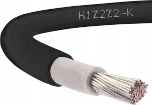 HELUKABEL Przewód jednożyłowy do instalacji fotowoltaicznych SOLARHELU 1x6mm czarny 1500V DC H1Z2Z2-K 18048771 Helukabel 23