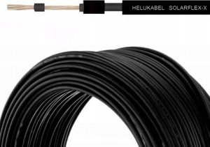 HELUKABEL Przewód jednożyłowy do instalacji fotowoltaicznych SOLARHELU 1x6mm czarny 1500V DC H1Z2Z2-K 18048771 Helukabel 24