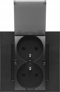 Kontakt-Simon Gniazdo wtyczkowe Kontakt-Simon 55 TGZ1BCZ.01/111 do wersji IP44 z uszczelką moduł 16 A, 250V~, szybkozłącza biały mat 2