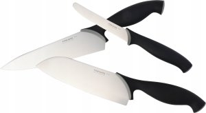 Excellent Houseware Zestaw komplet 5 noży Fiskars 1073023 czarny 9