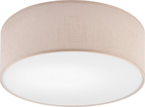 Lampa sufitowa Lamkur Lamkur Vivian 48413 plafon lampa sufitowa boho koło 1x60W E27 beżowy/biały 1