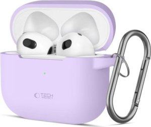 Tech-Protect TECH-PROTECT SILICONE HOOK APPLE AIRPODS 3 LAVENDER 1