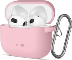 Tech-Protect TECH-PROTECT SILICONE HOOK APPLE AIRPODS 3 DUSTY PINK 1