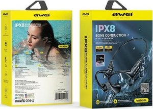 Słuchawki Awei AWEI słuchawki przewodnictwo kostne A899BL czarny/black 6