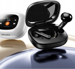 Słuchawki Awei AWEI słuchawki Bluetooth 5.4 TP97 TWS + stacja dokująca czarny/black 2