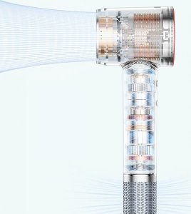 Suszarka Awei AWEI Suszarka do włosów DS-1 bezlistna szara/grey 12