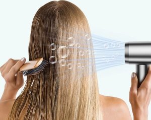 Suszarka Awei AWEI Suszarka do włosów DS-1 bezlistna szara/grey 5