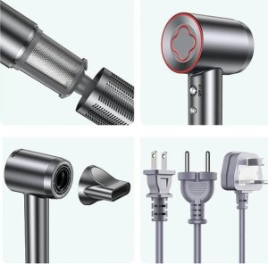 Suszarka Awei AWEI Suszarka do włosów DS-1 bezlistna szara/grey 8