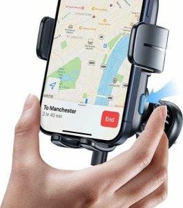 Ładowarka Usams USAMS Uchwyt samochodowy z ładowarką bezprzewodową do kratki nawiewu czarny/black (CD230) 15W 4