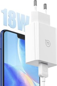 Ładowarka Usams USAMS Ład. siec. 18W + kabel USB-C/USB-A 1m Fast Charging biały/white series SC SCXLTZ02 3