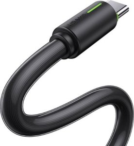 Kabel USB Usams USB-C - USB-C 1 m Czarny 3