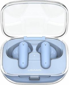 Słuchawki Usams USAMS Słuchawki Bluetooth 5.3 TWS BE series earbuds bezprzewodowe niebieski/blue US-BE16 1