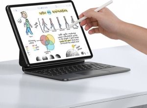 Usams USAMS Etui ochronne z klawiaturą iPad Pro 12,9" czarny/black Miaoke Series IPP12MG01 (US-BH876) 12