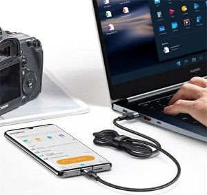 Kabel USB Usams USB-A - USB-C 1.2 m Wielokolorowy 6