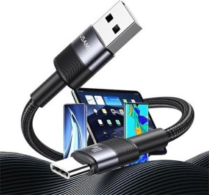 Kabel USB Usams USB-A - USB-C 1.2 m Wielokolorowy 7