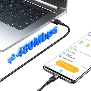 Kabel USB Usams USB-A - USB-C 1.2 m Wielokolorowy 9