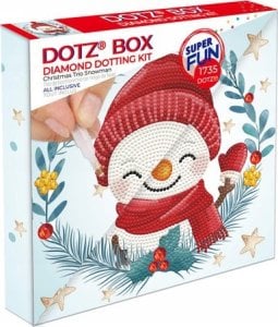 DIAMOND DOTZ DIAMOND DOTZ DOTZ BOX CHRISTMAS TRIO SNOWMAN 1