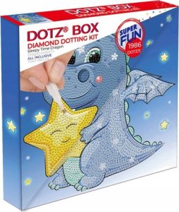 DIAMOND DOTZ DIAMOND DOTZ DOTZ BOX SLEEPY DRAGON 1