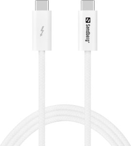 Kabel USB Sandberg USB-C<gt/>C USB4 240W+40Gbps, 1