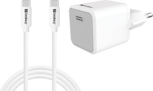 Ładowarka Sandberg USB-C AC Charger +USB-C<gt/>C 1