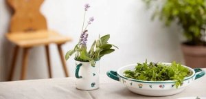 Riess - Miseczka ceramiczna 0,85l GMUNDNER Kwiaty rozsypane 3