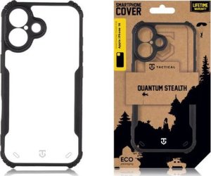 Tactical Tactical Quantum Stealth Cover for Apple iPhone 16 Clear/Black standard 1