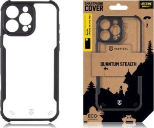 Tactical Tactical Quantum Stealth Cover for Apple iPhone 16 Pro Max Clear/Black standard 1