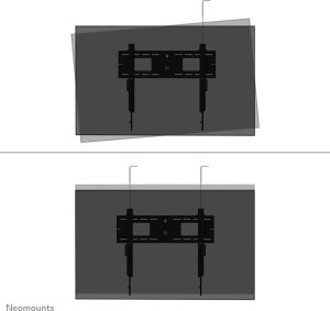 Neomounts TV SET ACC WALL MOUNT/WL30-750BL16 NEOMOUNTS 12