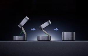 Ładowarka Ugreen Ładowarka indukcyjna Qi 2w1 UGREEN W702 iPhone, AirPods, 15W szara 6