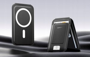 Ugreen Uniwersalny portfel magnetyczny z funkcją podstawki UGREEN LP836 MagSafe czarny 2