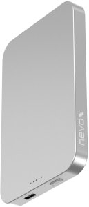 Powerbank Nevox nevox Powerbank Magnetic 5.000mAh 15W MagSafe srebrny 2