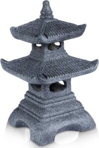 Beliani Figurka ogrodowa pagoda japońska 50 cm 1