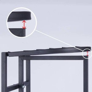 Vilde Kwietnik metalowy czarny 5-poziomowy 84,5 cm (II KATEGORIA) 3