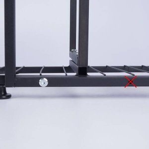 Vilde Kwietnik metalowy czarny 5-poziomowy 84,5 cm (II KATEGORIA) 6