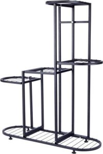 Vilde Kwietnik metalowy czarny 5-poziomowy 84,5 cm (II KATEGORIA) 10