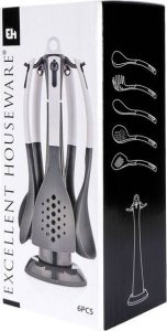 Kamille Zestaw przyborów kuchennych ze stojakiem 5 el. 9