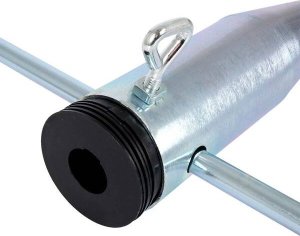 Redcliffs Suport, suport pentru umbrel de grdin cu nurubare, baz metalic pentru umbrel 6