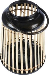 Home Styling Collection Lampion na świeczkę bambusowy 33 cm 4