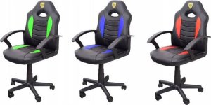 Fotel FOTEL GAMINGOWY KUBEŁKOWY ERGONOMICZNY BIUROWY GRACZA OBROTOWY 8