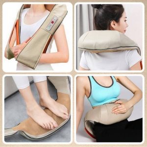 MASAŻER KARKU PLECÓW SZYI CIAŁA SHIATSU 3D 6 TRYBÓW 6