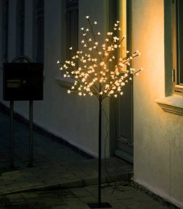 DLGTP DRZEWKO DEKORACYJNE LED ŚWIECĄCE ŚWIĄTECZNE 150 CM 2