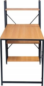 Biurko Biurfol BIURKO DWUSTRONNE STOLIK LOFT REGAŁ VINTAGE 2