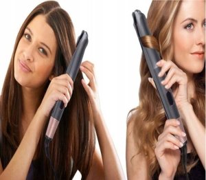 Lokówka LOKÓWKA PROSTOWNICA 2W1 FALOWNICA DO WŁOSÓW FALE LOKI 4