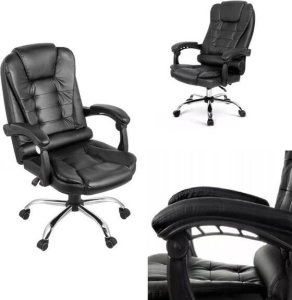 Krzesło biurowe Songmics FOTEL BIUROWY OBRORTOWY REGULOWANY ERGONOMICZNY PROFESJONALNY NOWOCZESNY 9