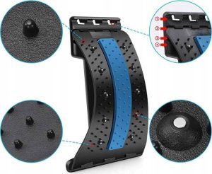 PRZYRZĄD DO ROZCIĄGANIA PLECÓW MASAŻER Z MAGNESAMI BACK STRETCHER Z PUDEŁKIEM 11
