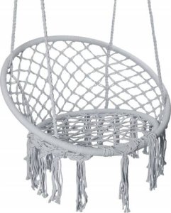 ModernHome BOCIANIE GNIAZDO FOTEL WISZĄCY PLECIONY HUŚTAWKA DO DOMU OGRODU 2