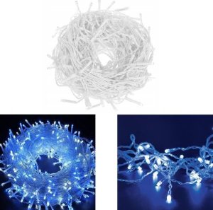 Lampki choinkowe Multimix.pl LAMPKI ZEWNĘTRZNE SOPLE 500 LED 20M KURTYNA GIRLANDA OŚWIETLENIE ŚWIĄTECZNE 14
